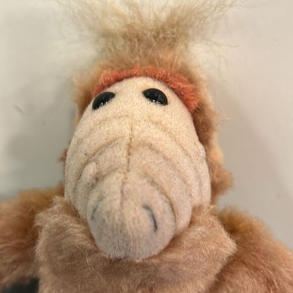 Alf Plush with Suction Cups Windows Cling 7" 1988 Alien Life Form Vintage - Picture 2 of 7